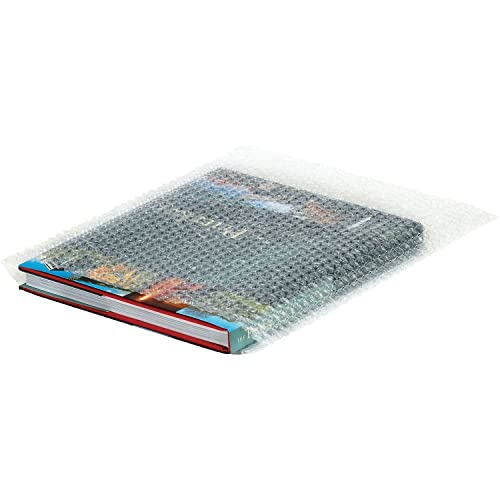 Aviditi (50 Pack) 24 x 30 Inch, Flush Cut Bubble Pouch Bags, Clear, for Cushioning, Packing, Shipping, Moving and Storage