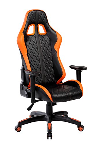 Ayvek Chairs JD-7219-OR SuperSwift Extreme Gaming Chair, Orange