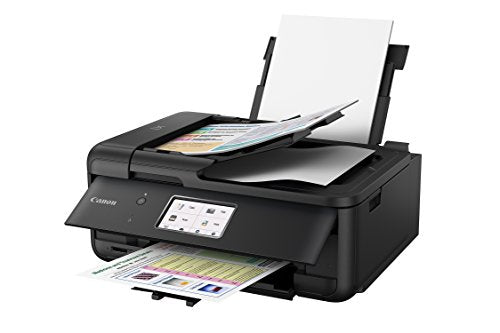 Canon PIXMA TR8520 Wireless All In One Printer | Mobile Printing | Photo and Document Printing, AirPrint(R) and Google Cloud printing, Black