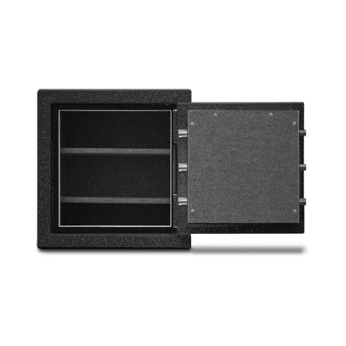 Mesa Safe MBF2020C All Steel Burglary and Fire Safe with Combination Lock, 3.3-Cubic Feet, Hammered Grey