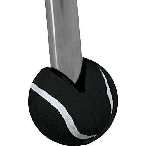 Really Good Stuff Quiet Chair Stay-Put Black Foot Covers - Set of 144