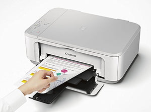 Canon PIXMA MG3620 Wireless All-In-One Color Inkjet Printer with Mobile and Tablet Printing, White