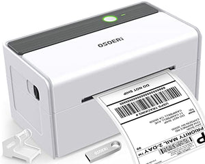 Thermal Label Printer, Osoeri Shipping Label Printer, 4X6 Desktop Label Printer for Shipping Packages & Small Business Compatible with USPS, UPS, FedEx, Shopify, Amazon, Ebay, Support Windows Mac