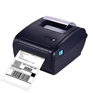 None Thermal Label Printer for 4x6 Shipping Package Label USB&BT Connection 160mm/s Speed Max.110mm Paper Width