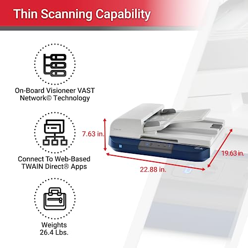 Xerox DocuMate 4830 Duplex Document Scanner with Flatbed