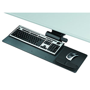Fellowes Professional Series Compact Keyboard Tray (8018001),Black