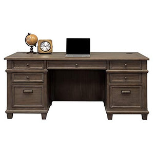 Martin Furniture IMCA720 Carson Desk, 72", Brown