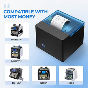 Printer and Dust Cover and IMC01-BK Money Counter Machine Mixed Denomination