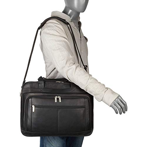 Le Donne Oversized Laptop Briefcase, Cafe