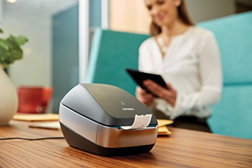 DYMO LabelWriter Wireless Label Printer | Direct Thermal Printer, Great for Shipping, Warehouse Labels, Name Badges, Barcodes and More, Connect through Wi-Fi, For Home & Office Organization, Black