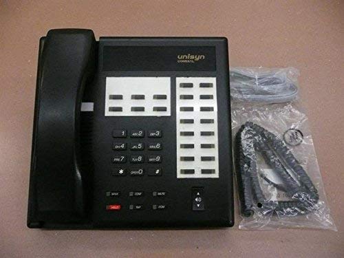 Comdial Unisyn 1122S-FB Black 22 Button Electronic Telephone with Speakerphone (Certified Refurbished)