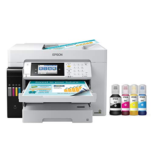 Epson EcoTank Pro ET-16650 Wireless Wide-Format Color All-in-One Printer (Renewed)