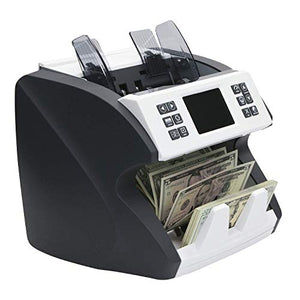 Demotio MA-180S Bank Grade Mixed Denomination and Multi-Currency Bill Counter with Full Detection and Receipt Printing Function (with Optional Printer) and Life Long Maintenance Service