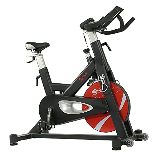 Sunny Health & Fitness Evolution Pro II Magnetic Indoor Cycle Exercise Bike with Device Mount and Performance Display -SF-B1986