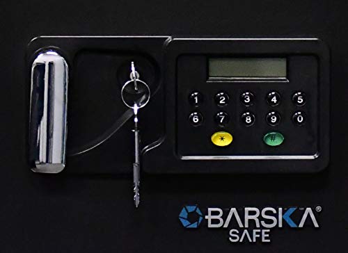 BARSKA AX11902 Fireproof Digital Keypad Security Safe 0.54 Cubic Ft