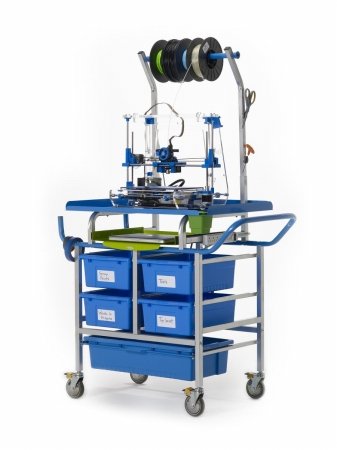 Copernicus School Classroom Office 3D Printer Cart - Base Model