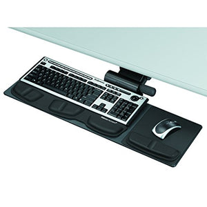 Fellowes Professional Series Compact Keyboard Tray (8018001),Black