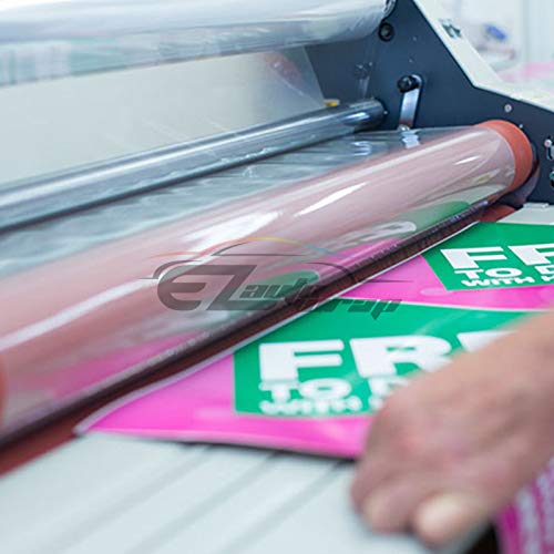 EZAUTOWRAP Gloss Cold Laminating Self Adhesive Film - 60"X1600" (5FT X 133FT)