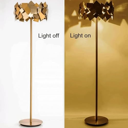 EYPKPL Standing Lamp Light Luxury Floor Lamp 3 Lamp Head Designs