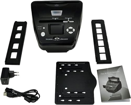 MAHWER Slide Viewer/Negative Scanner, Converts 35mm 135 110 126 Film/Slides to Digital JPG Photos
