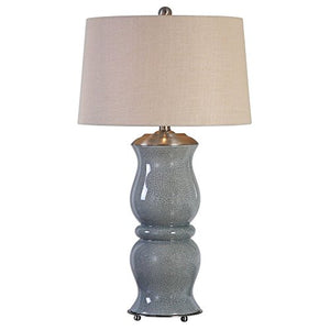 Uttermost 27162 Cannobino Table Lamp, Pale Blue