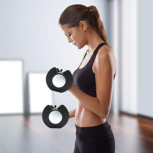 ATIVAFIT Adjustable Dumbbell for Workout Strength Training Fitness Weight Gym (Single) (27.5)