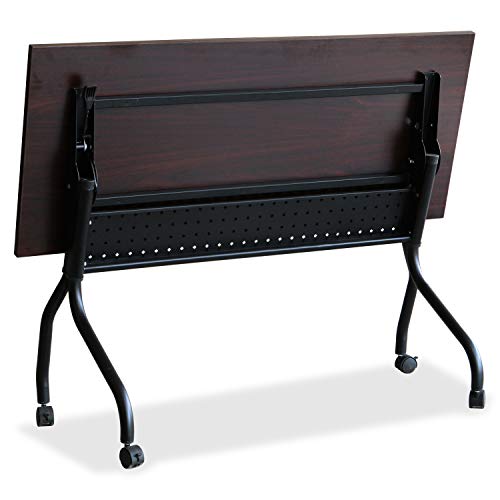 Lorell 59518 Preference Training Table, Black,Mahogany