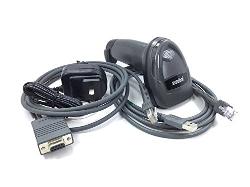 Motorola/Zebra Symbol DS4308-HD Handheld 2D Omnidirectional High Density (HD) Barcode Scanner/Imager Kit, Includes Power Supply, RS232 Cable and USB Cable