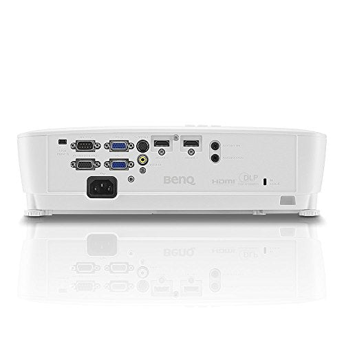 BenQ MS524AE-cr SVGA Business Projector (MS524AE), DLP, 3300 Lumens, 15,000:1 Contrast, Dual HDMI, 10,000hrs Lamp Life, 60"@7.8ft, 1.2X Zoom, 800x600 (Renewed)