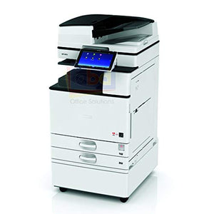 Used Ricoh Aficio MP 4055 Tabloid/Ledger-Size Monochrome Laser Multifunction Copier - 40ppm, Copy, Print, Scan, Auto Duplex, Network, 1200x1200 DPI, 2 Trays, Stand