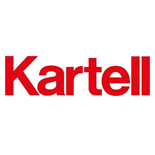 Kartell Bookworm Opal Cobalt Blue Bookshelf with 11 bookends