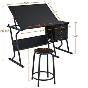 Drafting Table Drawing Supplies Adjustable Desk Craft Table Drafting Table Office Furniture Drawing Supplies Desk Drawing Table Craft Desk Drawing Desk Office Drafting Desk