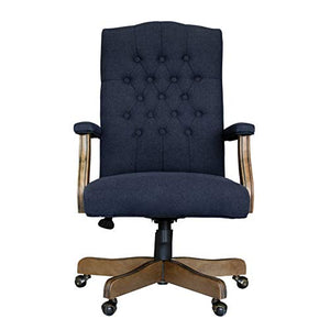 Boss Office Products Executive Commercial Chair, Navy