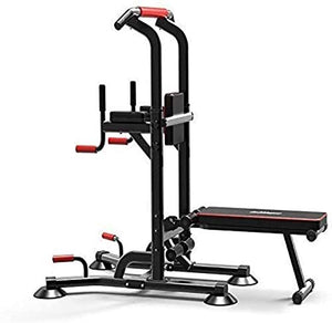 ZXNRTU Strength Training Equipment Strength Training Dip Stands Power Tower Heavy Duty Gym Power Multifunction Support for Diving Pull Up Chin Up Home Training Strength Tower