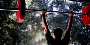 X Training Equipment Elite Bearing Barbell Olympic Power Bar, 45 lb