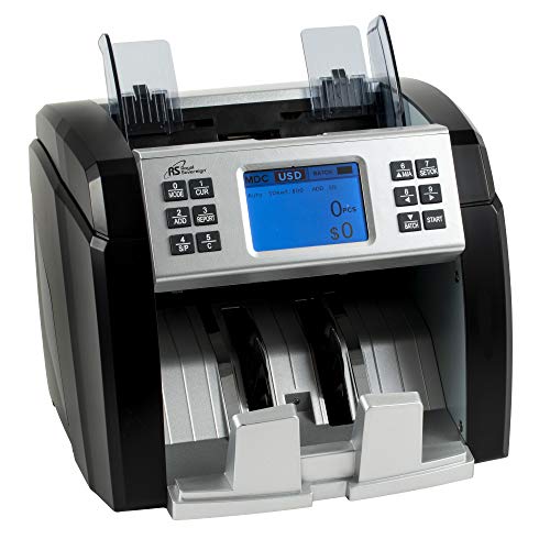 Royal Sovereign, RSIRBCEP1600, RBC-EP1600 Bank Grade Counter, 1 Each, Black