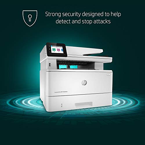 HP LaserJet Pro Multifunction M428fdw Wireless Laser Printer (W1A30A), White, One Size
