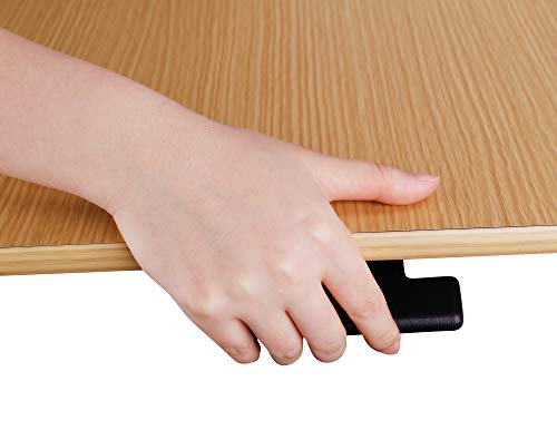 Rocelco 28" Height Adjustable Mobile School Standing Desk - Quick Sit Stand Up Home Computer Workstation - Gas Spring Assist Office Laptop Riser Cart - Wood Grain (R MSD-28)