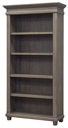 Martin Furniture IMCA4076 Open Bookcase, Weathered Dove