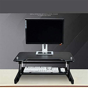 WYKDL Ergonomic Standing Desk Converter - Black