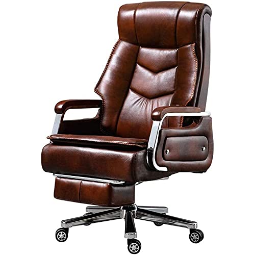 QZWLFY Executive Office Chair for Big and Tall 400lb People, Ergonomic Reclining with Footrest