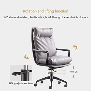 inBEKEA Ergonomic Office Desk Chairs - Adjustable Computer Chair, Bonded Leather, Mid Back