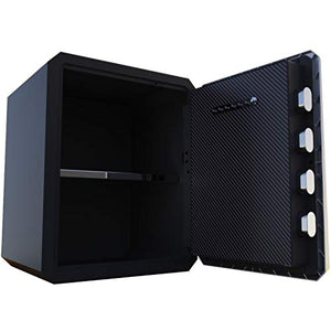 Bofon W-series 2.1Cubic feet Family Fingerprint Password Safe Box with Key,Pistol,Gun Safe,Cabinets for Home Offcie,Lock Box,Security Box,Document safe