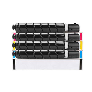 Compatible Toner Cartridges Replacement for Canon GPR-53 C-EXV-49 for Use with Canon Image Runner Advance C3320I C3530 C3525 C3520 C3330 C3325 C3320 Printer,4-Pack,4 Colors