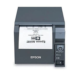 Epson Receipt Printer - Thermal line - Roll (3.15 in) - 180 x 180 dpi - up to 590.6 inch/min - USB 2.0, PoweredUSB - Dark Gray