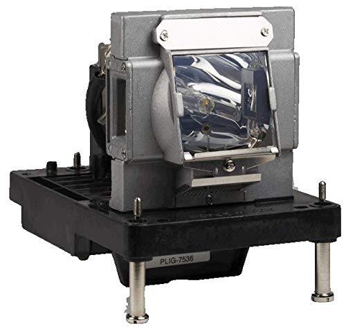 Jaspertronics OEM Lamp & Housing for Barco RLM-W14 Projector with Ushio Bulb - 240 Day Warranty
