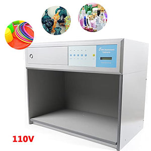 TBVECHI Color Assessment Cabinet - Lab Color Matching Light Box - Light Booth 110V