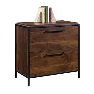 Sauder Lateral File Cabinet, Grand Walnut Finish, L: 30.24" x W: 17.24" x H: 29.53