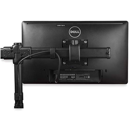 StarTech.com Dual Monitor Mount - Supports Monitors 13'' to 27'' - Adjustable - Desk Clamp or Grommet-Hole Desk Mount for Dual VESA Monitors - Black (ARMBARDUOG)