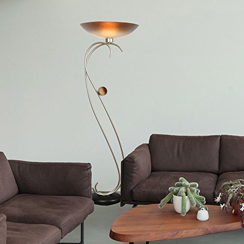 Van Teal 134981 Catalina Too Floor Lamp, Silver